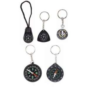 BIG lot of 72pc Locksmith Quality Compass Key Rings Chain Keychains 