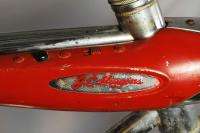   1961 JC Higgins  Flightliner bicycle bike chrome red radio 2 spd