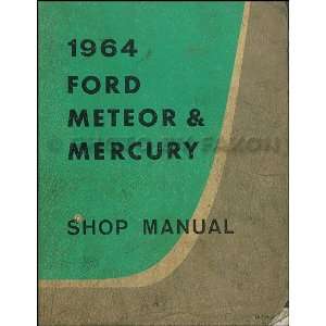  1964 Ford Galaxie Meteor Mercury Big Car Repair Shop 