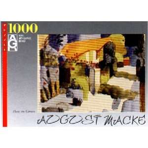  Macke   Haus Im Garten 1000pc Jigsaw Puzzle Toys & Games