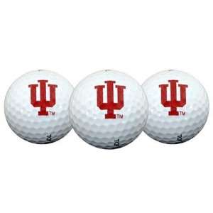  Indiana Hoosiers NCAA Golf Ball 3 Pack