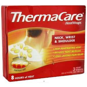  ThermaCare Heat Wraps, Neck, Wrist & Shoulder 3 heat wraps 
