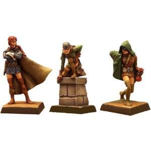  Fenryll Miniatures Female Thieves II (1) Toys & Games