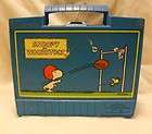 Vintage Lunch Plastic Box Snoopy & Woodstock Peanuts Ga