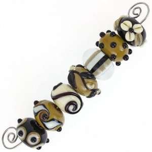   , and Ivory Lampwork Bead Set by Bindy Lambell Arts, Crafts & Sewing