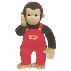  Curious George with Overalls Toys & Games