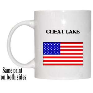  US Flag   Cheat Lake, West Virginia (WV) Mug Everything 