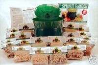DELUXE SPROUTING STARTER KIT W/ 12 LBS OF SEED  SPROUTS  