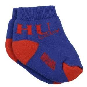   Bison Infant Royal Blue Red Team Logo Bootie Socks: Sports & Outdoors