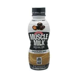   Muscle Milk RTD   Chocolate Malt   12 ea