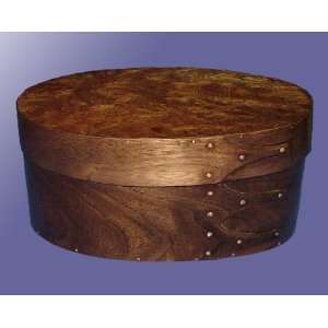  Shaker Cremation Box with Walnut Bands and Carpathian Elm 