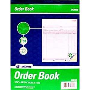  Adams Sales OR Order Book 8 X 10 2 Part (5 Pack) Health 