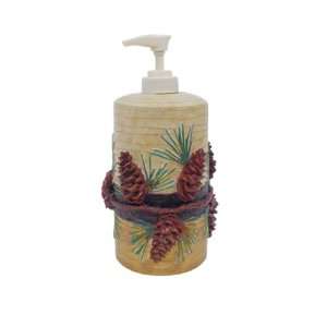   Home Accents Expressions Pinecone Lodge Lotion Pump