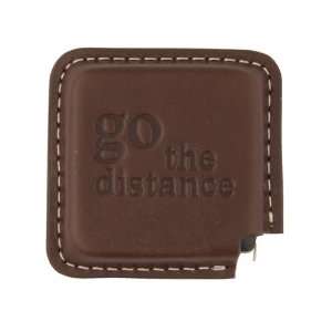  Brown Leather Tape Measure   Go the distance Office 