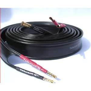  Tellurium Q Ultra Black Speaker Cables With Banana Ends, 3 