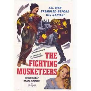 The Fighting Musketeers Movie Poster (11 x 17 Inches   28cm x 44cm 