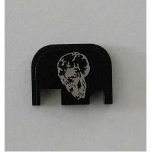  Fang Skull Black Slide Cover Plate for Glock: Sports 