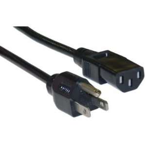   Power Cord, UL / CSA, Color Black, 12 ft. Power Cords, Power Cords