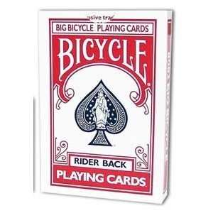  Magic Makers Giant Bicycle Deck   Red: Toys & Games