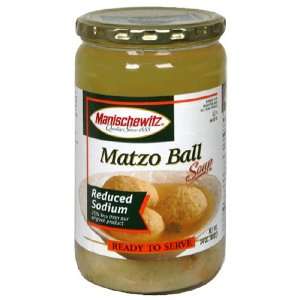 Manischewitz Matzo Ball Soup, Low Sodium, 24 oz  Grocery 