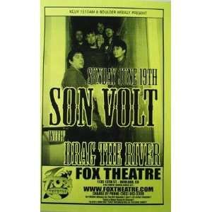  Son Volt Fox Boulder Original Concert Poster RARE