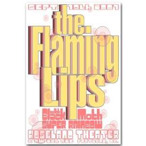  Flaming Lips Poster   B Concert Flyer