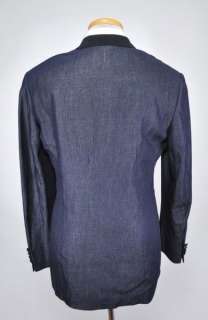   2000 Gianfranco Ferre Linen Double Breasted Suit US 46 EU 56  
