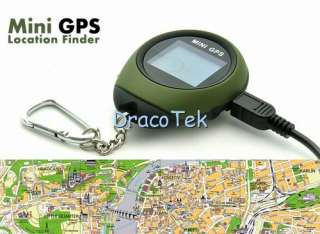 GPS Receiver + Location Finder Keychain (PG03 Mini GPS)  