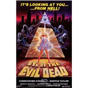  Eye of the Evil Dead Movie Poster (11 x 17 Inches   28cm x 