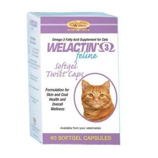 WELACTIN 3 Feline Omega 3 Fatty Acid Supplement forCats  