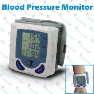  LCD Health Blood Pressure/Heart Beat Rate Wrist Band 