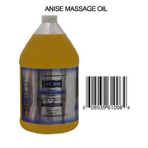 Gallon of Organic 100% Natural Anise Massage Oil   Wholesale Lot 