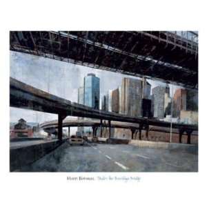  Marti Bofarull   Under The Brooklyn Bridge Canvas