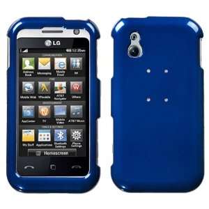  LG: GT950 (Arena), Solid Dr Blue Phone Protector Cover 