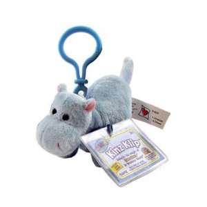  Webkinz Light Blue Hippo Kinz Klip: Toys & Games