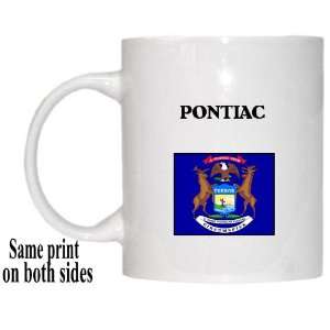  US State Flag   PONTIAC, Michigan (MI) Mug Everything 