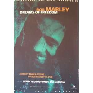  BOB MARLEY AMBIENT TRIBUTE (ORIGINAL ALBUM PROMO POSTER 