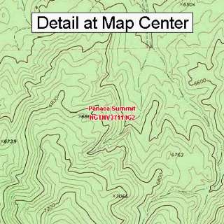   Topographic Quadrangle Map   Panaca Summit, Nevada (Folded/Waterproof