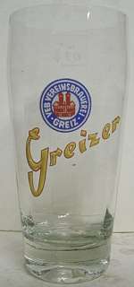 1940s Greizer Bier Glass   Greiz, Germany  