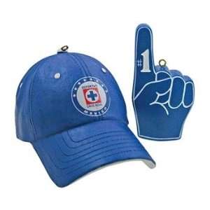  Mexican Soccer Cap & Finger Ornament Set: Sports 