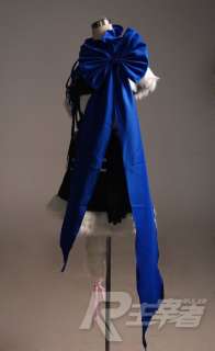 Hatsune VOCALOID Kaito Female Version Cosplay Costume Dress Express 