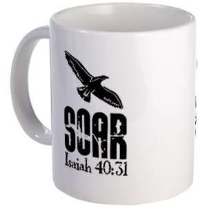  Isaiah 4031 Soar Christian Mug by  Kitchen 