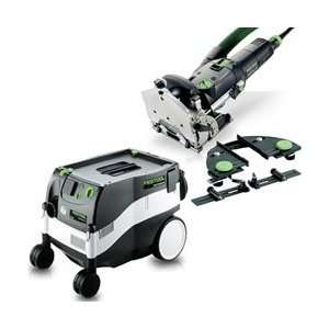 Festool DF500 Q Set Domino Jointer + CT 22 E Dust Extractor Package