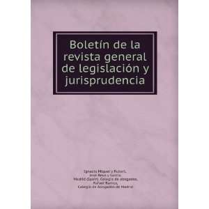  BoletÃ­n de la revista general de legislaciÃ³n y 