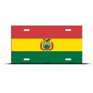  Bolivia Flag License Plate Wall Sign Tag Automotive