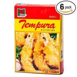 Hana Brand Tempura Batter Mix 283g (Pack of 6)  Grocery 