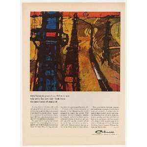  1965 Celanese Crude Oil Gasoline & Fiber Print Ad