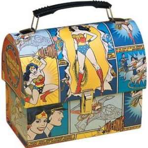  Wonder Woman Dome Tin Tote Lunch Box *Sale*: Sports 