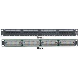 Patch Panel 110 Type 24 Port (568A & 568B Compatible). Network / Phone 