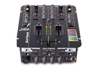 DJ Tech X10 Professional 2 channel DJ mixer w/ integrated USB 